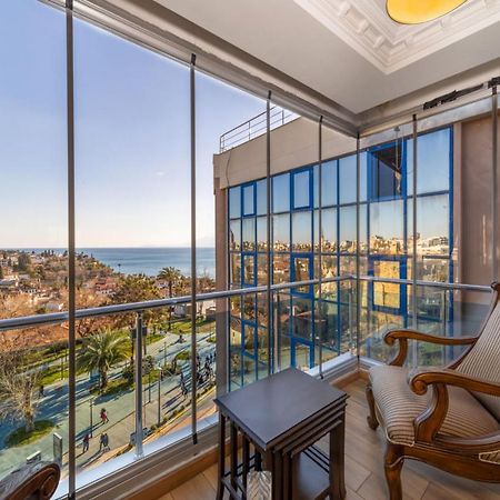 אנטליה Lovely Flat With Sea View Near Beach In Muratpasa מראה חיצוני תמונה