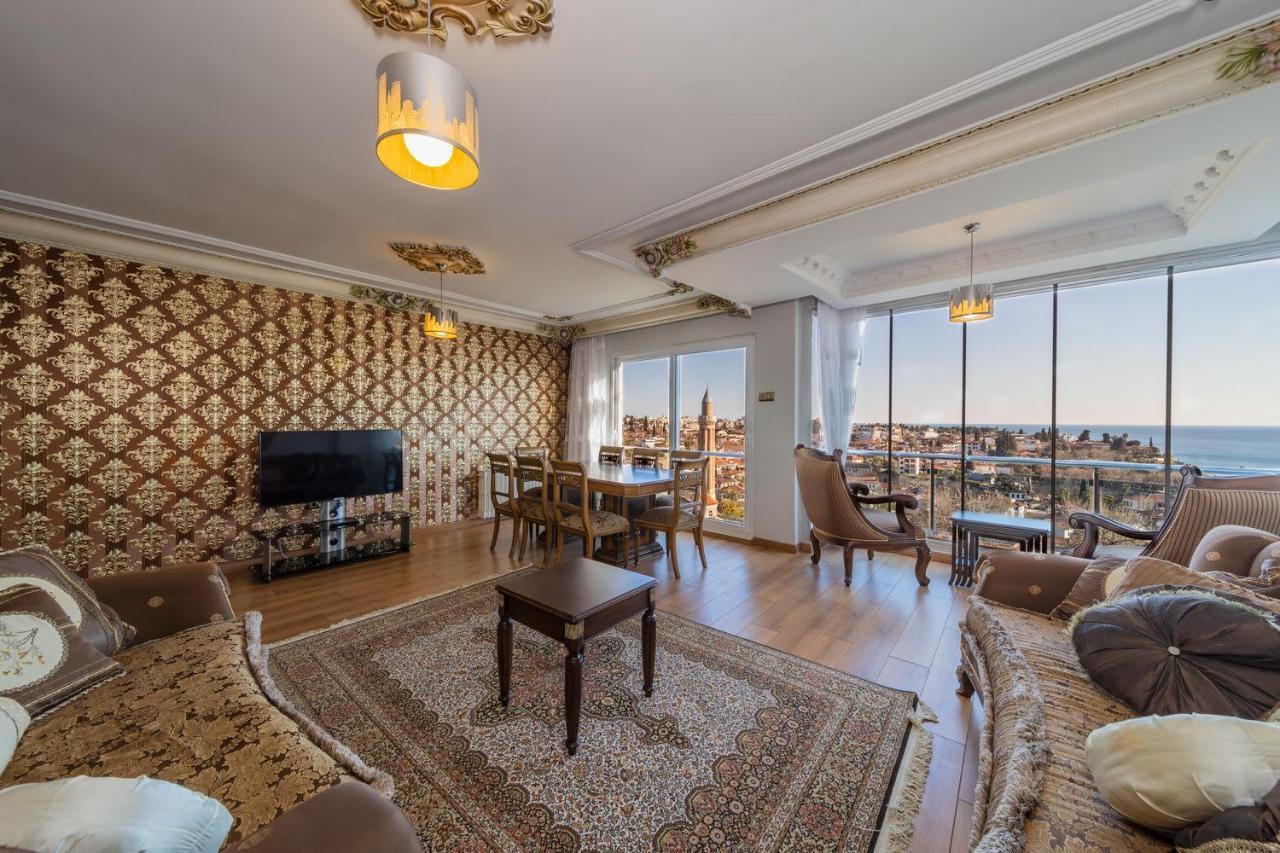 אנטליה Lovely Flat With Sea View Near Beach In Muratpasa מראה חיצוני תמונה