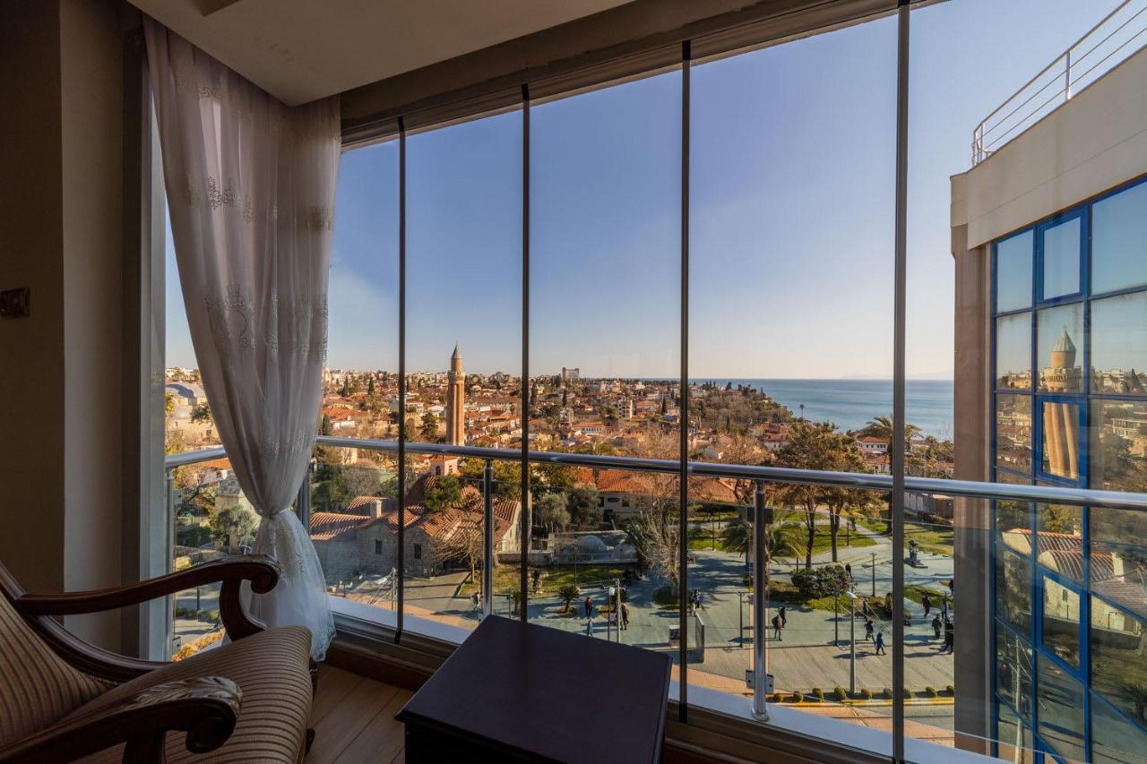 אנטליה Lovely Flat With Sea View Near Beach In Muratpasa מראה חיצוני תמונה